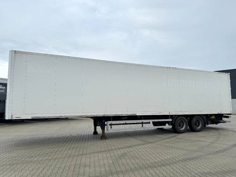 Naczepa zamknięte nadwozie Tracon TO.2 - Zepro laadklep /6 Units Available / 2 Axles: zdjęcie 1