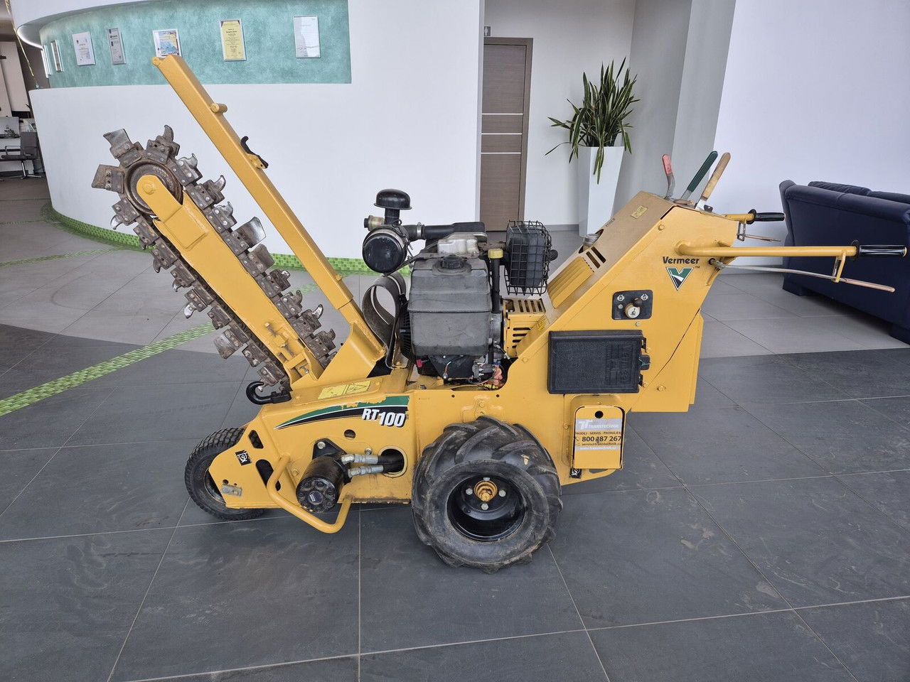VERMEER RT100 / Trench SAW / Mini Chain Excavator / Idea L FOR Cables - Koparka łańcuchowa: zdjęcie 1 VERMEER RT100 / Trench SAW / Mini Chain Excavator / Idea L FOR Cables - Koparka łańcuchowa: zdjęcie 1