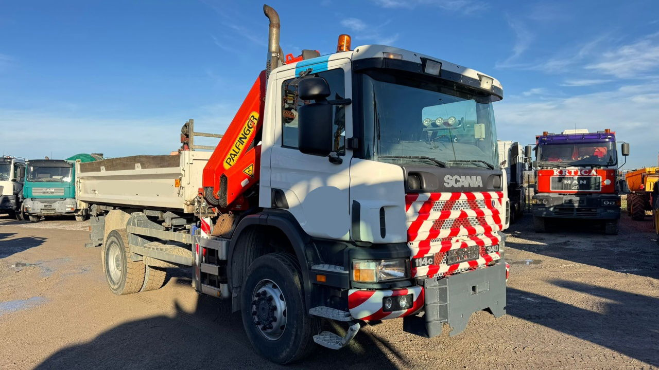 Scania P 114C 340 4x4 tipper - PK 14080 - 10.6M - 108.000km - Wywrotka, Samochod ciężarowy z HDS: zdjęcie 3 Scania P 114C 340 4x4 tipper - PK 14080 - 10.6M - 108.000km - Wywrotka, Samochod ciężarowy z HDS: zdjęcie 3