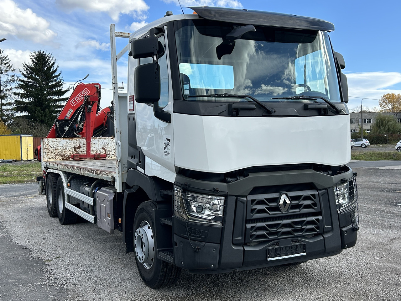 RENAULT C380 6X4 / FASSI F215A + REMOTE / ROTATOR - Samochod ciężarowy z HDS: zdjęcie 5 RENAULT C380 6X4 / FASSI F215A + REMOTE / ROTATOR - Samochod ciężarowy z HDS: zdjęcie 5