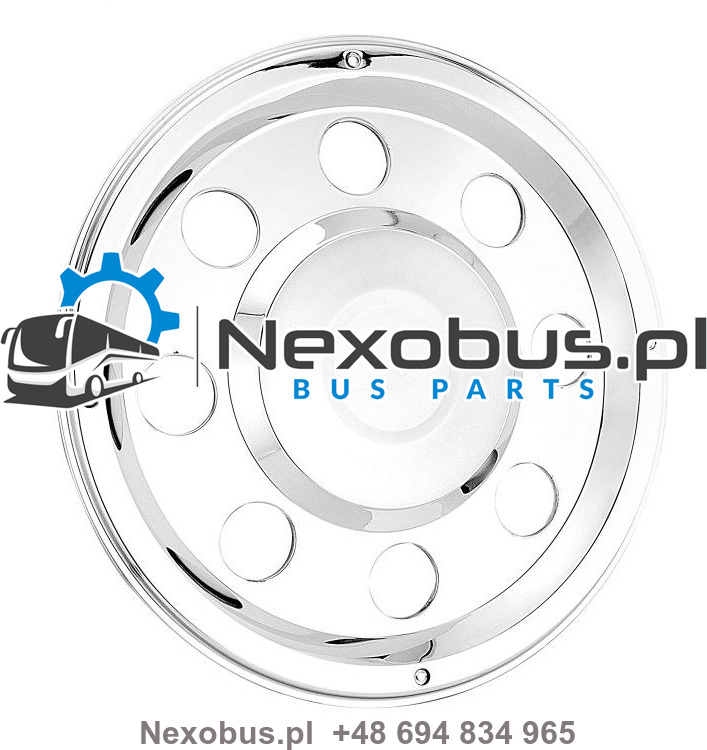 Kołpak 19.5 nierdzewny tył Solbus C9.5 C10.5 Mercedes Tourino - Opony i felgi do Autobusów: zdjęcie 1 Kołpak 19.5 nierdzewny tył Solbus C9.5 C10.5 Mercedes Tourino - Opony i felgi do Autobusów: zdjęcie 1