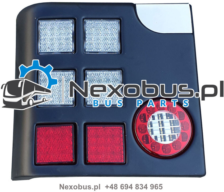 Lampa tył Vanhool T915 T916 T917 lewy kompletna - Tylne światło do Autobusów: zdjęcie 1 Lampa tył Vanhool T915 T916 T917 lewy kompletna - Tylne światło do Autobusów: zdjęcie 1