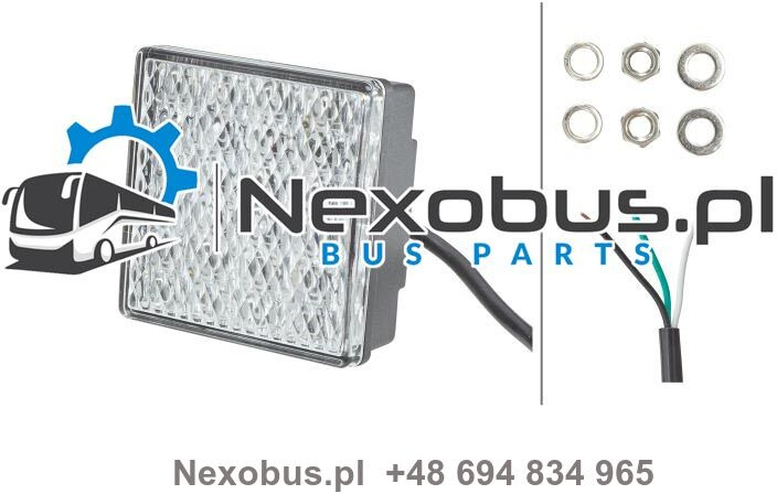 Lampa tył stop z kierunkiem LED Vanhool T915 T916 T917 - Tylne światło do Autobusów: zdjęcie 1 Lampa tył stop z kierunkiem LED Vanhool T915 T916 T917 - Tylne światło do Autobusów: zdjęcie 1