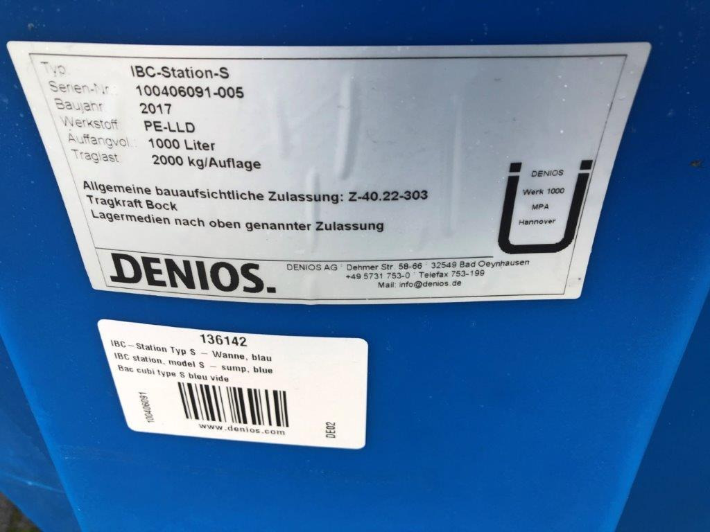 Hazardous material storage Denios PSE-4 450 liters - Zbiornik magazynowy: zdjęcie 2 Hazardous material storage Denios PSE-4 450 liters - Zbiornik magazynowy: zdjęcie 2