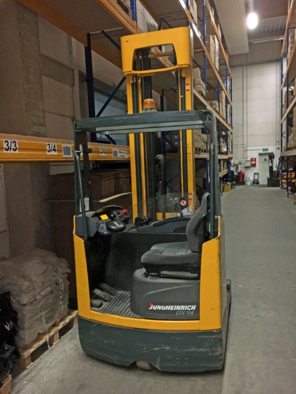 Reach truck Jungheinrich ETV 114 - Reach truck: zdjęcie 4 Reach truck Jungheinrich ETV 114 - Reach truck: zdjęcie 4
