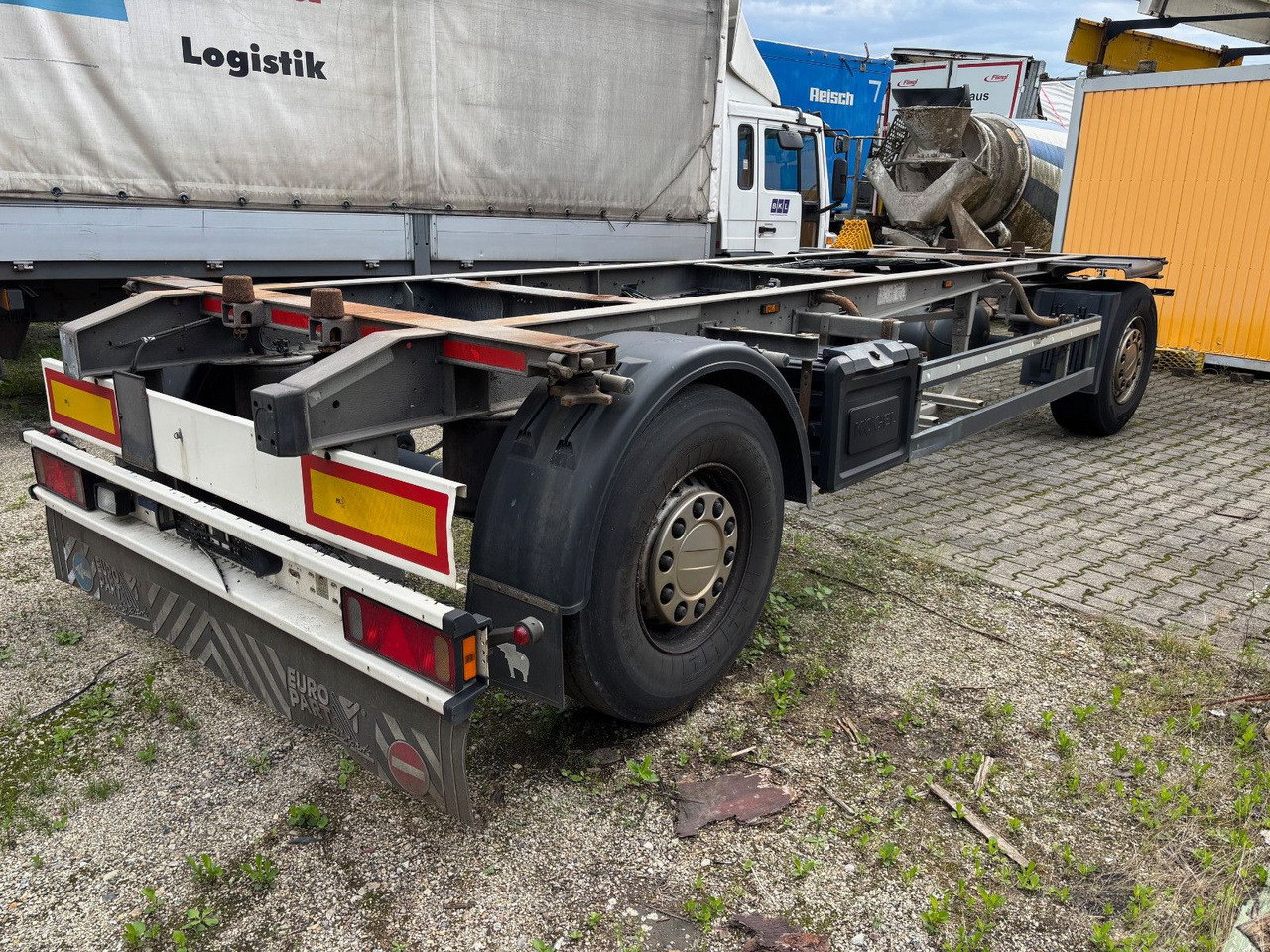 Schmitz Cargobull AWF 18 Containeraufbau/VERZINKT/Scheibe - Przyczepa kontenerowiec/ System wymienny: zdjęcie 3 Schmitz Cargobull AWF 18 Containeraufbau/VERZINKT/Scheibe - Przyczepa kontenerowiec/ System wymienny: zdjęcie 3