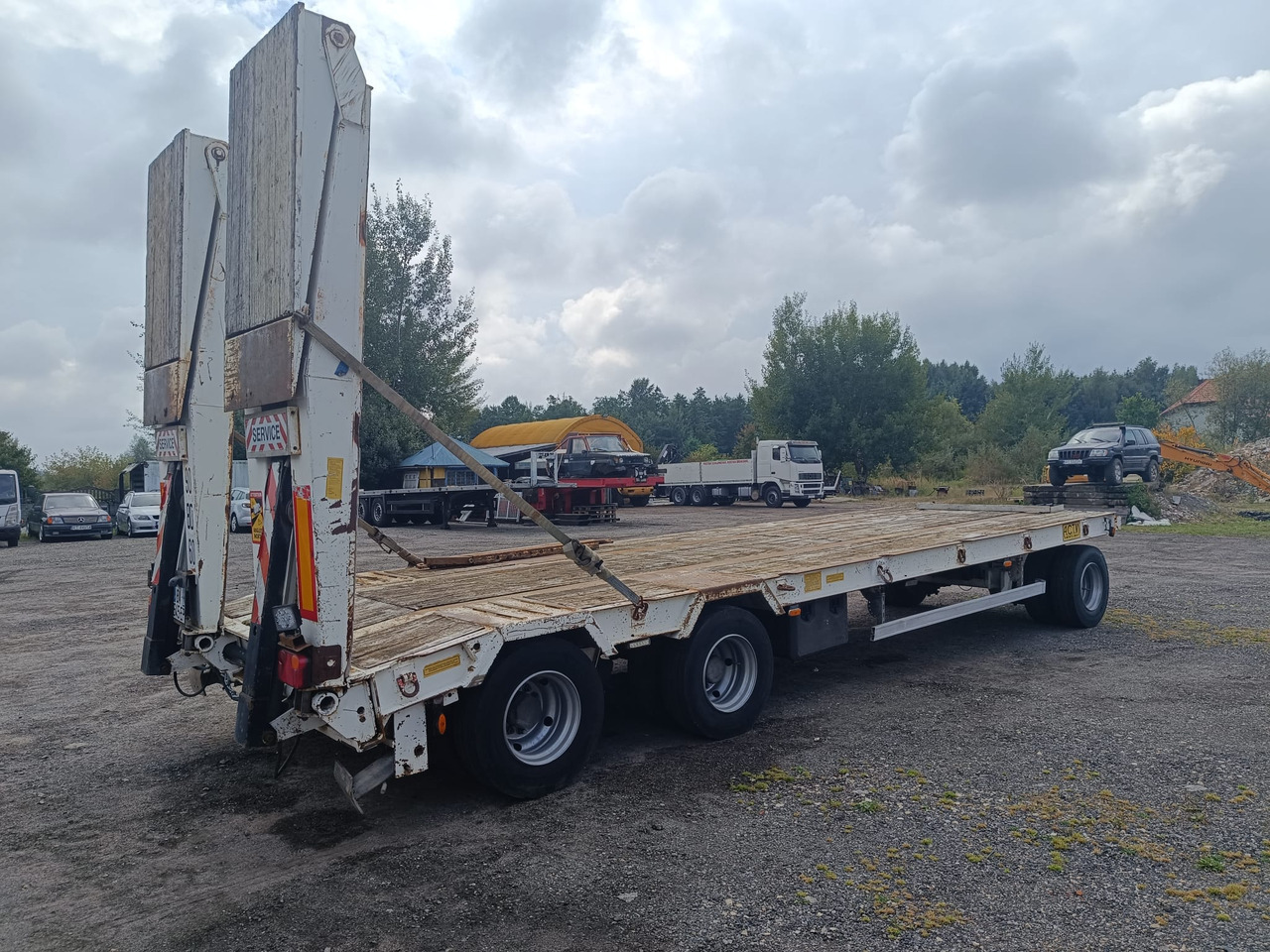 ACTM 3 osie 8m x 2,55 m lad 25 T - Przyczepa niskopodwoziowa: zdjęcie 3 ACTM 3 osie 8m x 2,55 m lad 25 T - Przyczepa niskopodwoziowa: zdjęcie 3