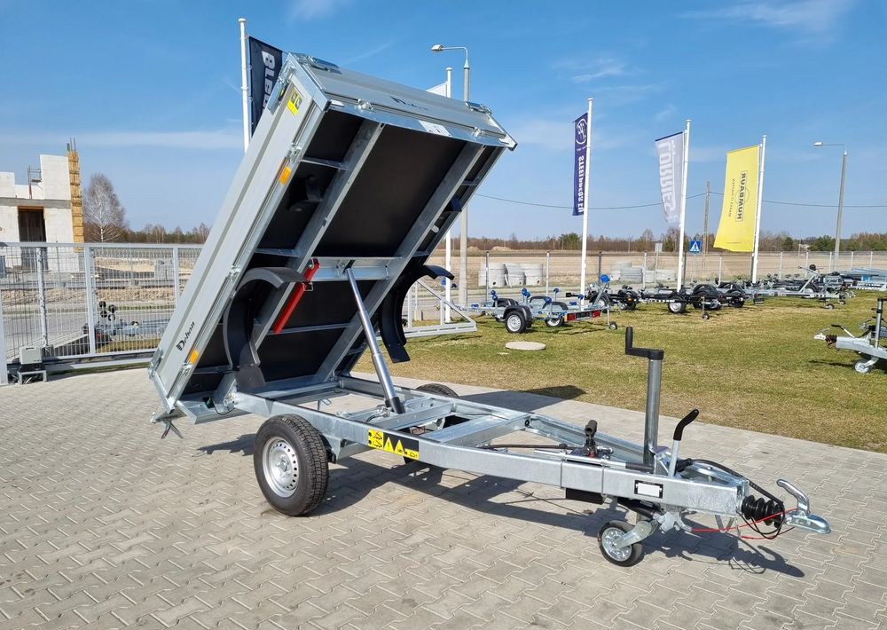 DEBON PW0 1300 kg EKO / 244 x 155 cm - Przyczepa wywrotka: zdjęcie 4 DEBON PW0 1300 kg EKO / 244 x 155 cm - Przyczepa wywrotka: zdjęcie 4