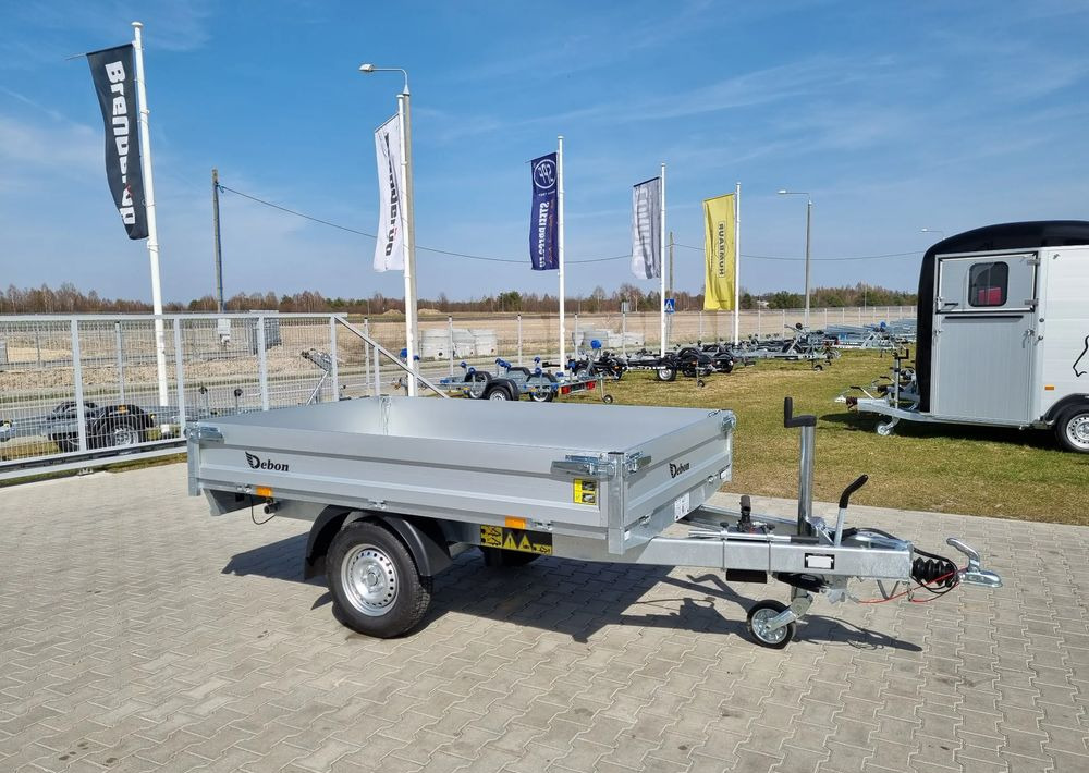 DEBON PW0 1300 kg EKO / 244 x 155 cm - Przyczepa wywrotka: zdjęcie 2 DEBON PW0 1300 kg EKO / 244 x 155 cm - Przyczepa wywrotka: zdjęcie 2