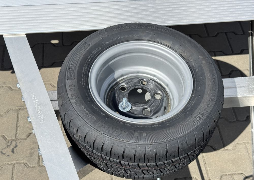 GROMEX L3-3500-6  | 600 x 210 cm / 3500 kg / lampy LED / koło zapasowe / najazdy ALU GROMEX L3-3500-6  | 600 x 210 cm / 3500 kg / lampy LED / koło zapasowe / najazdy ALU: zdjęcie 9