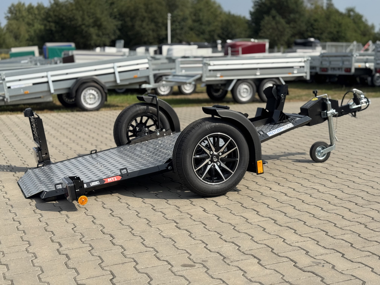 LORRIES MT-1 - przyczepa do przewozu 1 motocykla - Przyczepa motocyklowa: zdjęcie 2 LORRIES MT-1 - przyczepa do przewozu 1 motocykla - Przyczepa motocyklowa: zdjęcie 2