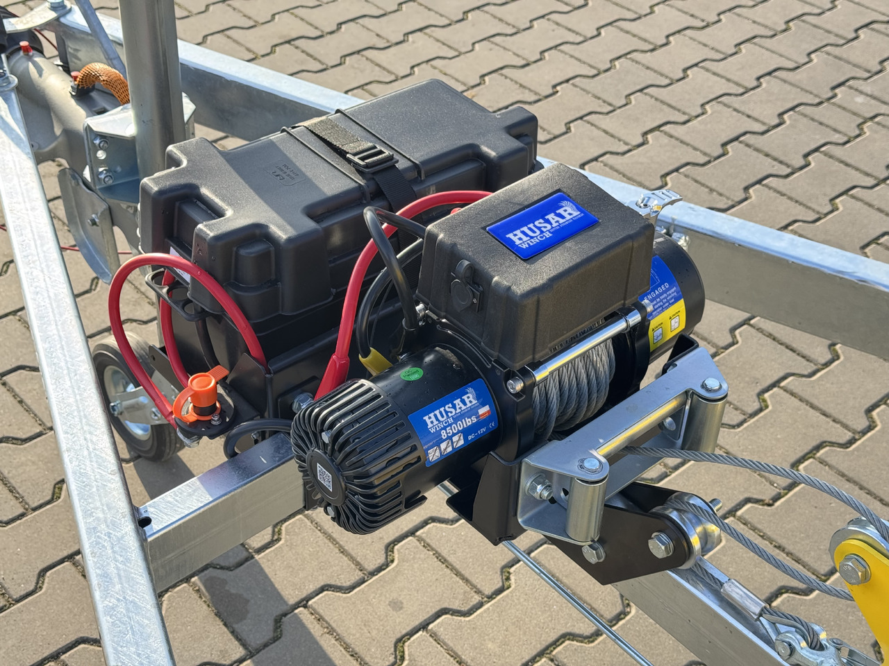 LORRIES TPB35-4925 + wciągarka elektryczna | 3500kg - Przyczepa kablowa: zdjęcie 2 LORRIES TPB35-4925 + wciągarka elektryczna | 3500kg - Przyczepa kablowa: zdjęcie 2