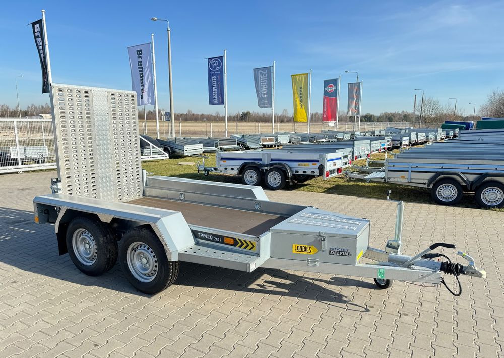 LORRIES TPM20 - przyczepa do przewozu koparki, bobcat , koparka 2700 kg - Przyczepa do transportu maszyn: zdjęcie 1 LORRIES TPM20 - przyczepa do przewozu koparki, bobcat , koparka 2700 kg - Przyczepa do transportu maszyn: zdjęcie 1