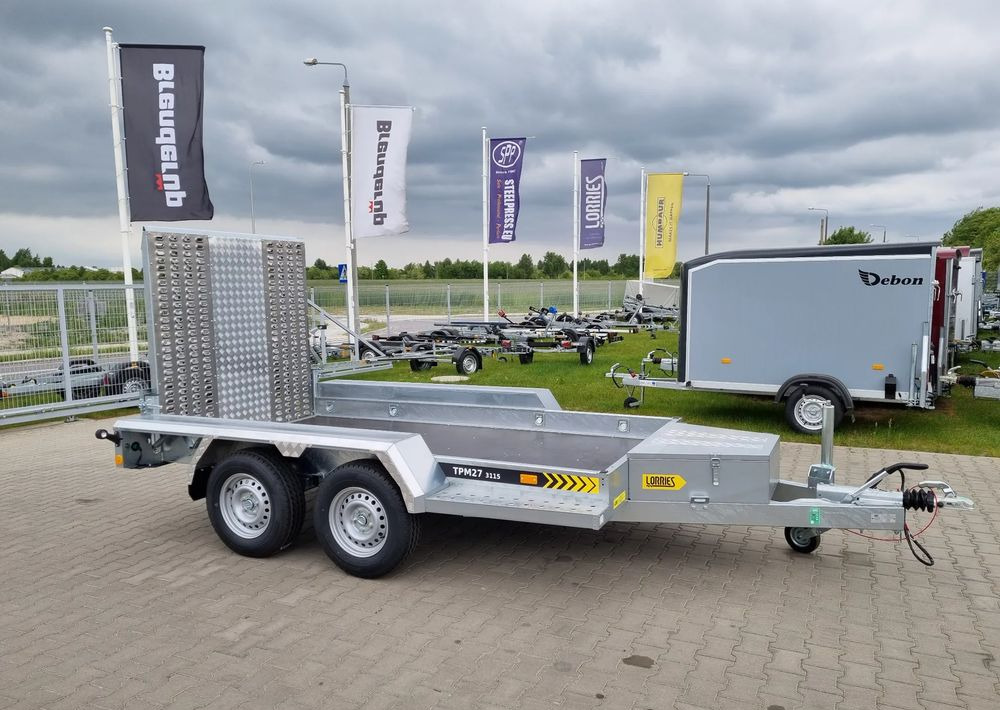 LORRIES TPM27 | 303x160 cm 2,7T koparka, bobcat - Przyczepa do transportu maszyn: zdjęcie 3 LORRIES TPM27 | 303x160 cm 2,7T koparka, bobcat - Przyczepa do transportu maszyn: zdjęcie 3