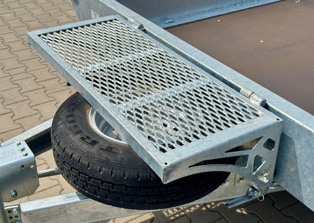 Nowy Przyczepa do transportu maszyn Niewiadów KN401835T - 400 x 185 cm | 2570kg ładowności | trap stalowy | 3-osiowa budowlanka: zdjęcie 19 Nowy Przyczepa do transportu maszyn Niewiadów KN401835T - 400 x 185 cm | 2570kg ładowności | trap stalowy | 3-osiowa budowlanka: zdjęcie 19