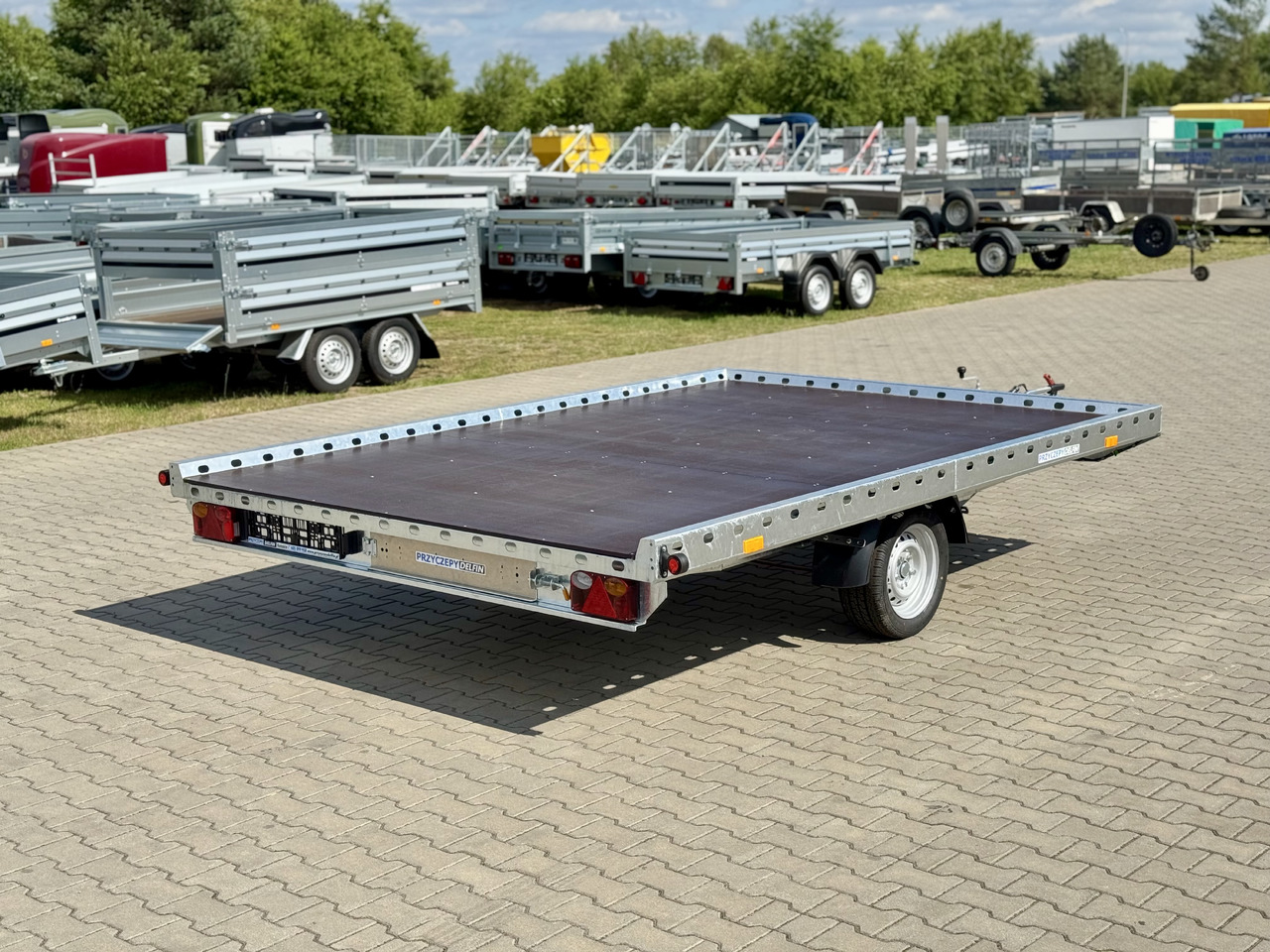 WIOLA QUAD 2H1.5 - przyczepa pod ATV Can-Am Maverick | Polaris RZR | 2 quady - Przyczepa motocyklowa: zdjęcie 4 WIOLA QUAD 2H1.5 - przyczepa pod ATV Can-Am Maverick | Polaris RZR | 2 quady - Przyczepa motocyklowa: zdjęcie 4