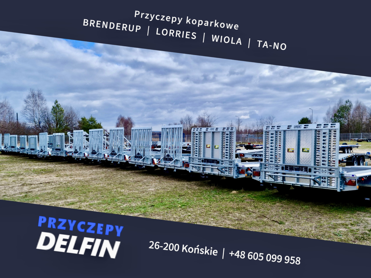 Nowy Przyczepa do transportu maszyn Wiola B2730 GVW 2700 kg machine transporter mini excavator 292x142 cm: zdjęcie 25 Nowy Przyczepa do transportu maszyn Wiola B2730 GVW 2700 kg machine transporter mini excavator 292x142 cm: zdjęcie 25