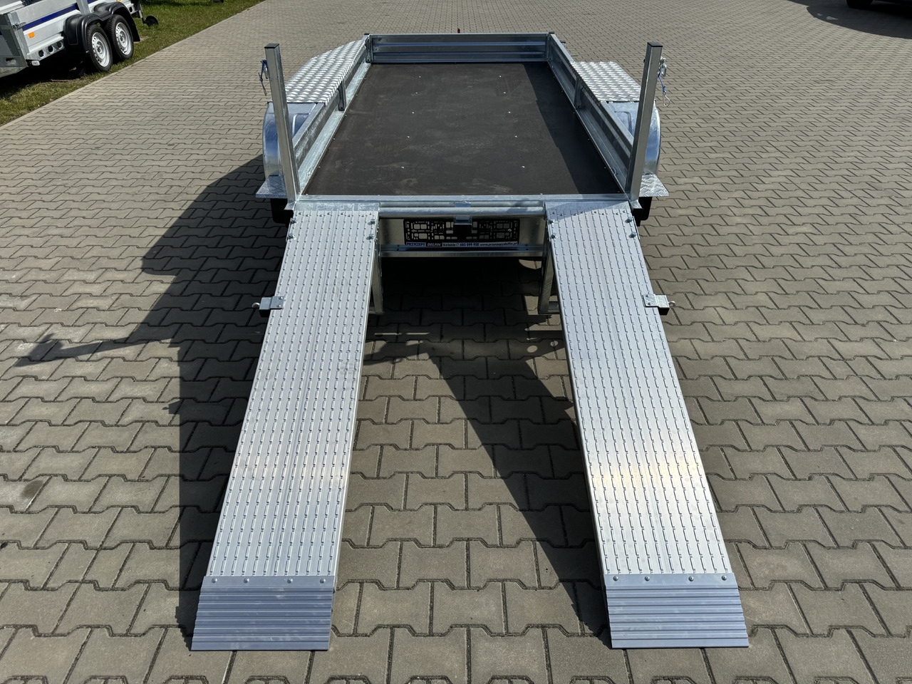 Nowy Przyczepa do transportu maszyn Wiola B2730 GVW 2700 kg machine transporter mini excavator 292x142 cm: zdjęcie 15 Nowy Przyczepa do transportu maszyn Wiola B2730 GVW 2700 kg machine transporter mini excavator 292x142 cm: zdjęcie 15