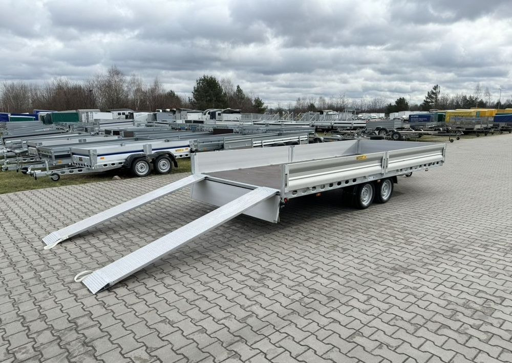 Wiola Multitrailer 3.5S | 500 x 210 cm | najazdy aluminiowe | burty aluminiowe - Przyczepa platforma/ Skrzyniowa: zdjęcie 2 Wiola Multitrailer 3.5S | 500 x 210 cm | najazdy aluminiowe | burty aluminiowe - Przyczepa platforma/ Skrzyniowa: zdjęcie 2