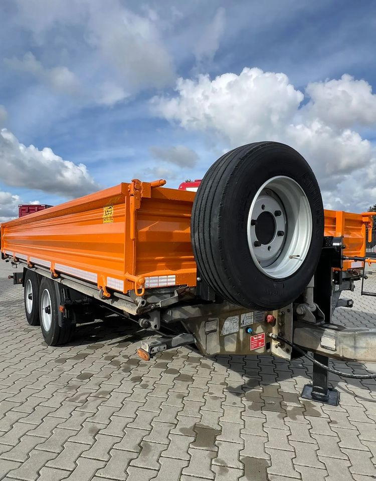 Humbaur Tandem | Wywrotka trójstronna | 9 990 kg DMC | 2013 | Zawieszenie resor | - Naczepa wywrotka: zdjęcie 3 Humbaur Tandem | Wywrotka trójstronna | 9 990 kg DMC | 2013 | Zawieszenie resor | - Naczepa wywrotka: zdjęcie 3