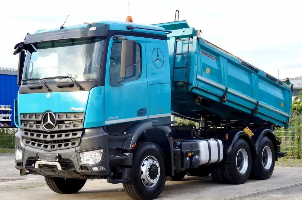 Mercedes-Benz Arocs 2648 LK | Meiller | Bormatik | Euro 6c |Trójstronny wywrot | 6x6 | - Wywrotka: zdjęcie 1 Mercedes-Benz Arocs 2648 LK | Meiller | Bormatik | Euro 6c |Trójstronny wywrot | 6x6 | - Wywrotka: zdjęcie 1