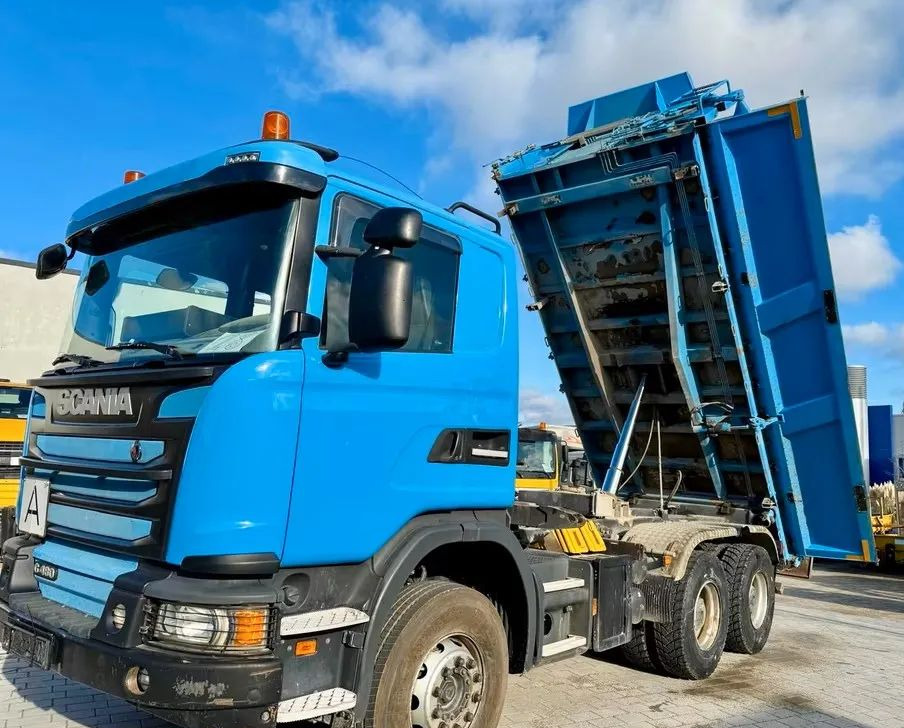 Scania G 480 6x4 |Wywrotka trójstronna Dautel | Bordmatik | Euro 5 | Retarder | Klima | Napęd na tylną oś - Wywrotka: zdjęcie 5 Scania G 480 6x4 |Wywrotka trójstronna Dautel | Bordmatik | Euro 5 | Retarder | Klima | Napęd na tylną oś - Wywrotka: zdjęcie 5