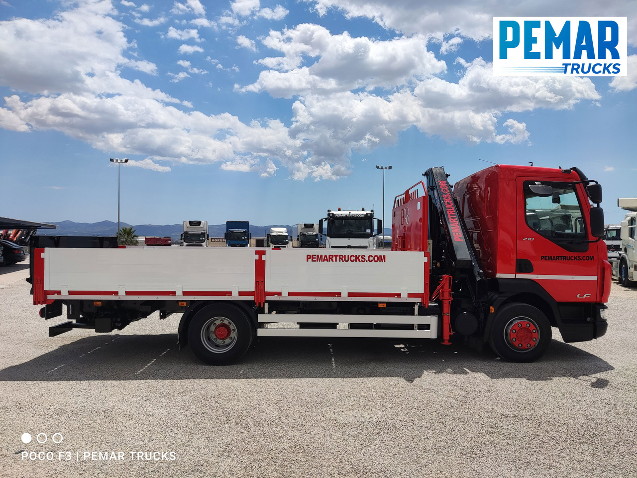 DAF LF 210 GRUA CAJA FIJA - Samochód ciężarowy skrzyniowy/ Platforma, Samochod ciężarowy z HDS: zdjęcie 5 DAF LF 210 GRUA CAJA FIJA - Samochód ciężarowy skrzyniowy/ Platforma, Samochod ciężarowy z HDS: zdjęcie 5