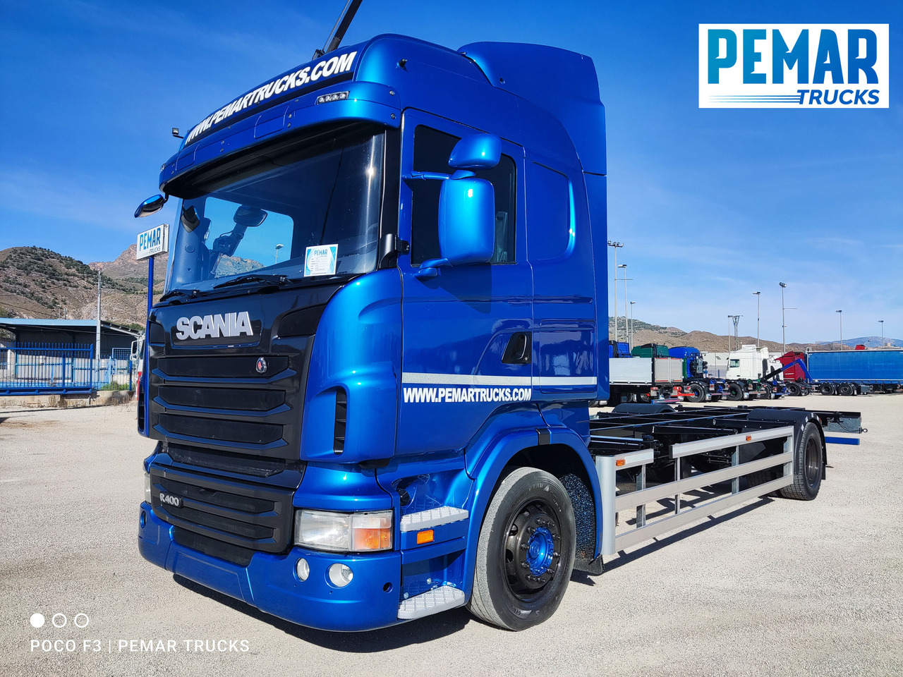 SCANIA R 400 CHASIS CAJA INTERCAMBIABLE - Samochód ciężarowe pod zabudowę: zdjęcie 2 SCANIA R 400 CHASIS CAJA INTERCAMBIABLE - Samochód ciężarowe pod zabudowę: zdjęcie 2