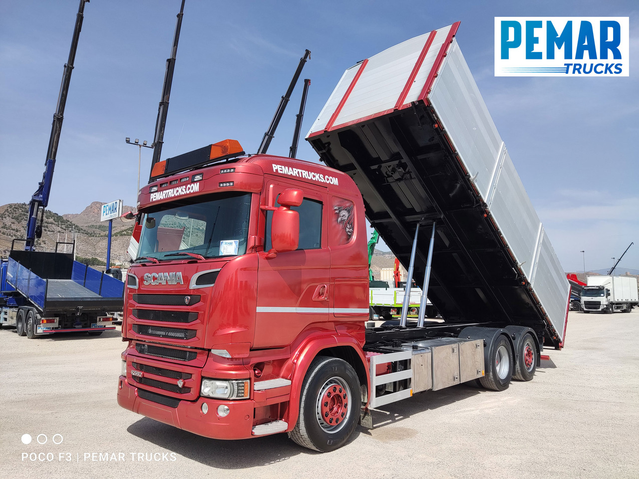 SCANIA R 580 6X2 BASCULANTE RETARDER EURO 6 - Wywrotka: zdjęcie 1 SCANIA R 580 6X2 BASCULANTE RETARDER EURO 6 - Wywrotka: zdjęcie 1