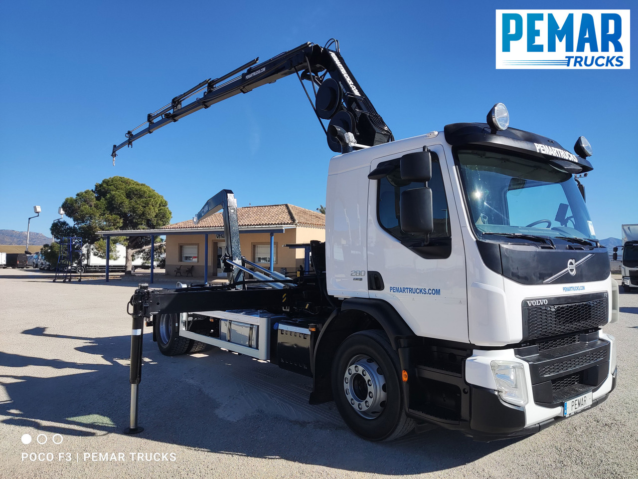 VOLVO FE 280 GRUA MULTILIFT 18T EURO 6 - Wywrotka, Samochod ciężarowy z HDS: zdjęcie 3 VOLVO FE 280 GRUA MULTILIFT 18T EURO 6 - Wywrotka, Samochod ciężarowy z HDS: zdjęcie 3