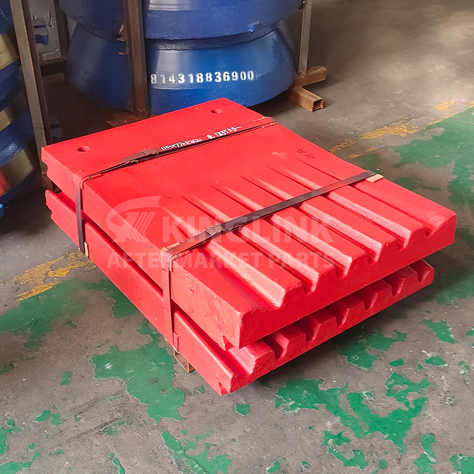 KINGLINK C80 Fixed And Movable Jaw Plates of Jaw Crusher Spare Parts - Części zamienne do Maszyn budowlanych: zdjęcie 1 KINGLINK C80 Fixed And Movable Jaw Plates of Jaw Crusher Spare Parts - Części zamienne do Maszyn budowlanych: zdjęcie 1