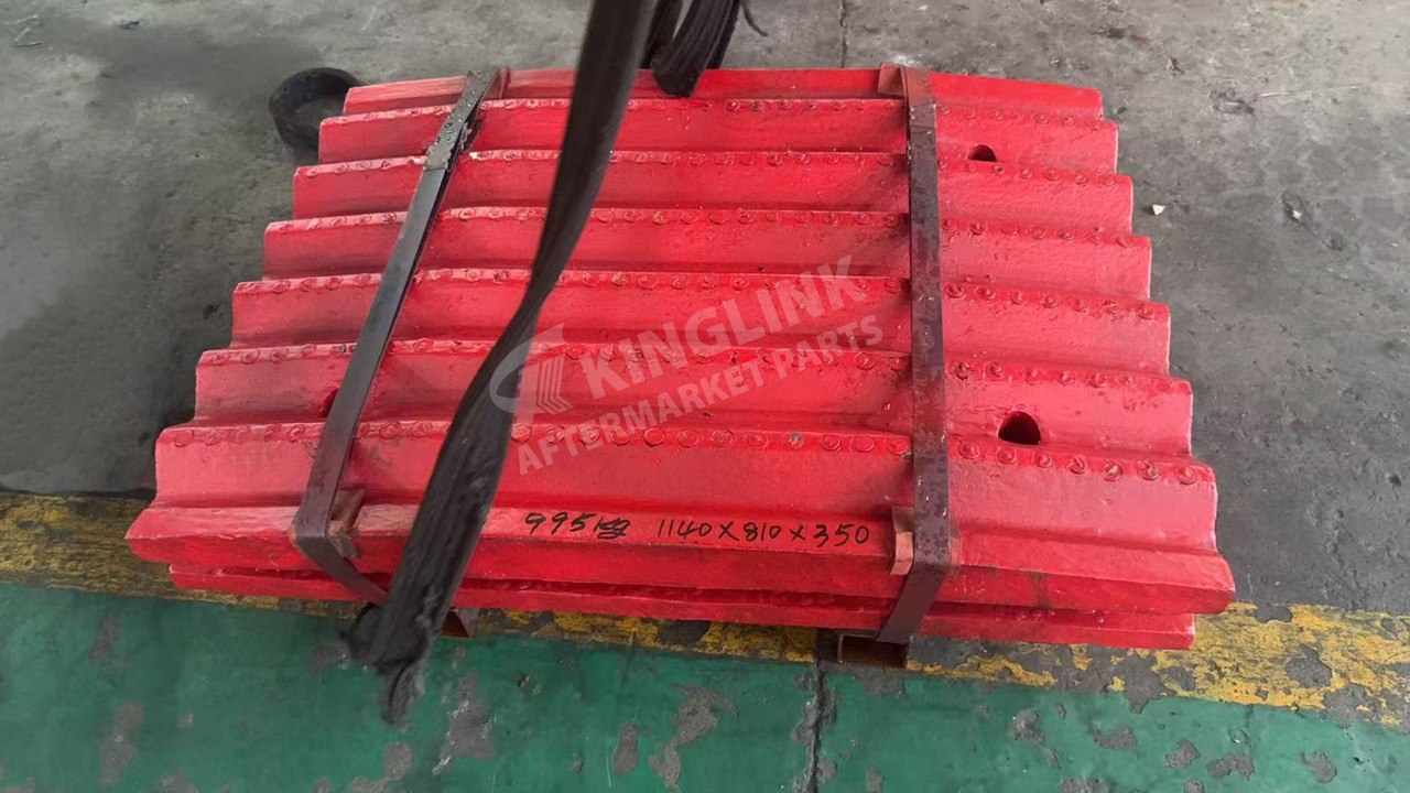 KINGLINK C80 Fixed And Movable Jaw Plates of Jaw Crusher Spare Parts - Części zamienne do Maszyn budowlanych: zdjęcie 4 KINGLINK C80 Fixed And Movable Jaw Plates of Jaw Crusher Spare Parts - Części zamienne do Maszyn budowlanych: zdjęcie 4