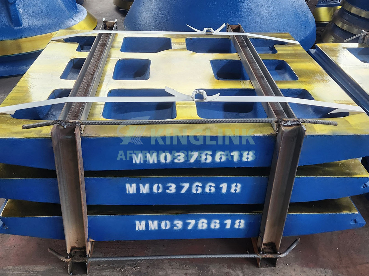 KINGLINK C96 LT95 Fixed And Movable Jaw Plates of Jaw Crusher Spare Parts - Części zamienne do Maszyn budowlanych: zdjęcie 1 KINGLINK C96 LT95 Fixed And Movable Jaw Plates of Jaw Crusher Spare Parts - Części zamienne do Maszyn budowlanych: zdjęcie 1