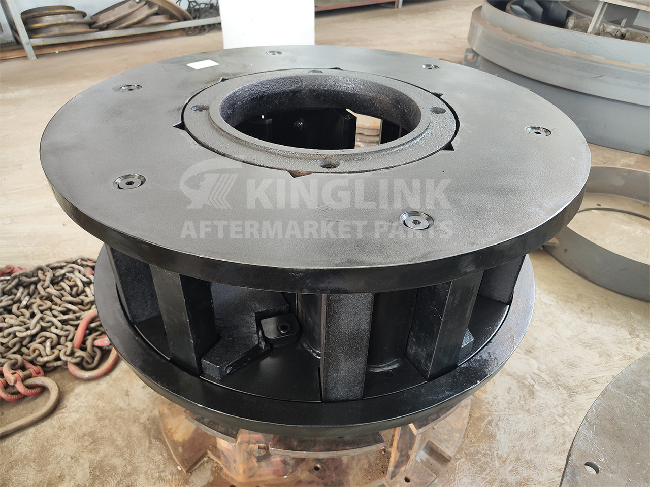 KINGLINK Wear Parts Rotor Assembly 17023233 for TV85 Vertical Impact Crusher - Części zamienne do Maszyn budowlanych: zdjęcie 2 KINGLINK Wear Parts Rotor Assembly 17023233 for TV85 Vertical Impact Crusher - Części zamienne do Maszyn budowlanych: zdjęcie 2