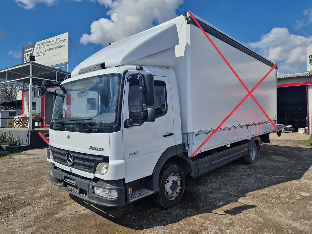 MERCEDES-BENZ ATEGO 816 - Samochód ciężarowy plandeka: zdjęcie 1 MERCEDES-BENZ ATEGO 816 - Samochód ciężarowy plandeka: zdjęcie 1