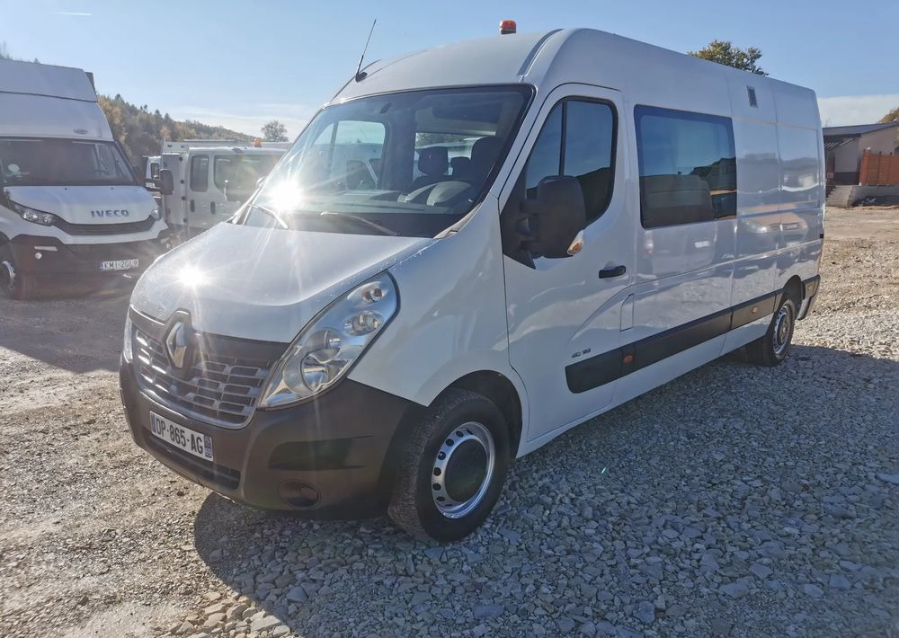 Renault Master L3H2 doka 7-osobowy Długi klima 2.3dCi-125KM Brygadówka - Furgon: zdjęcie 1 Renault Master L3H2 doka 7-osobowy Długi klima 2.3dCi-125KM Brygadówka - Furgon: zdjęcie 1