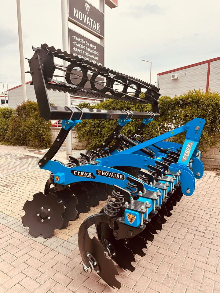 Nowy Brona talerzowa Novatar Spring Disc Harrow Lemken Model: zdjęcie 1