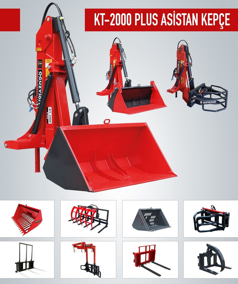 Novatar Tractor Rear Loader - Ciągnik rolniczy: zdjęcie 1 Novatar Tractor Rear Loader - Ciągnik rolniczy: zdjęcie 1