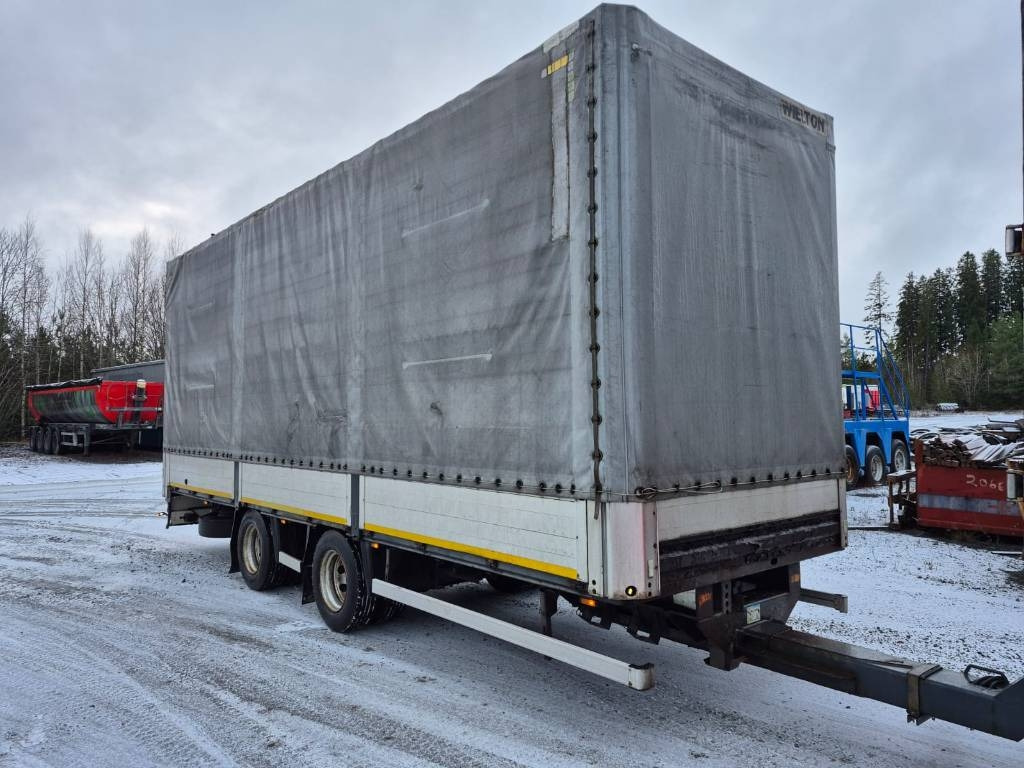 Wielton 2 keskiakseli vaunu - Przyczepa platforma/ Skrzyniowa: zdjęcie 1 Wielton 2 keskiakseli vaunu - Przyczepa platforma/ Skrzyniowa: zdjęcie 1