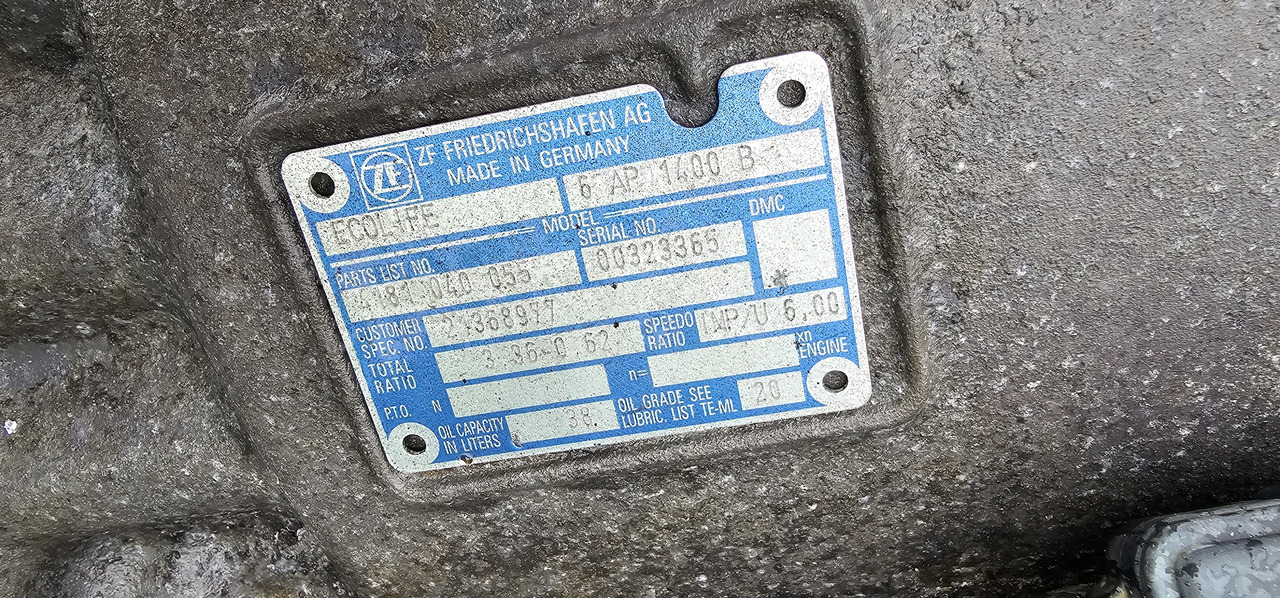 VOITH VOITH turbo gearboxes ZF ECOLIFE gearbox 6AP 1400B, ratio 3,36 - 0,62, 00323365, 6AP1400B Steurung EST ECOLIFE 6070003003, 4181040055, 4181040051, 4181040067, 4181080051, 4181080084, 4181040052, 41810 - Części zamienne do Samochodów ciężarowych: zdjęcie 4 VOITH VOITH turbo gearboxes ZF ECOLIFE gearbox 6AP 1400B, ratio 3,36 - 0,62, 00323365, 6AP1400B Steurung EST ECOLIFE 6070003003, 4181040055, 4181040051, 4181040067, 4181080051, 4181080084, 4181040052, 41810 - Części zamienne do Samochodów ciężarowych: zdjęcie 4