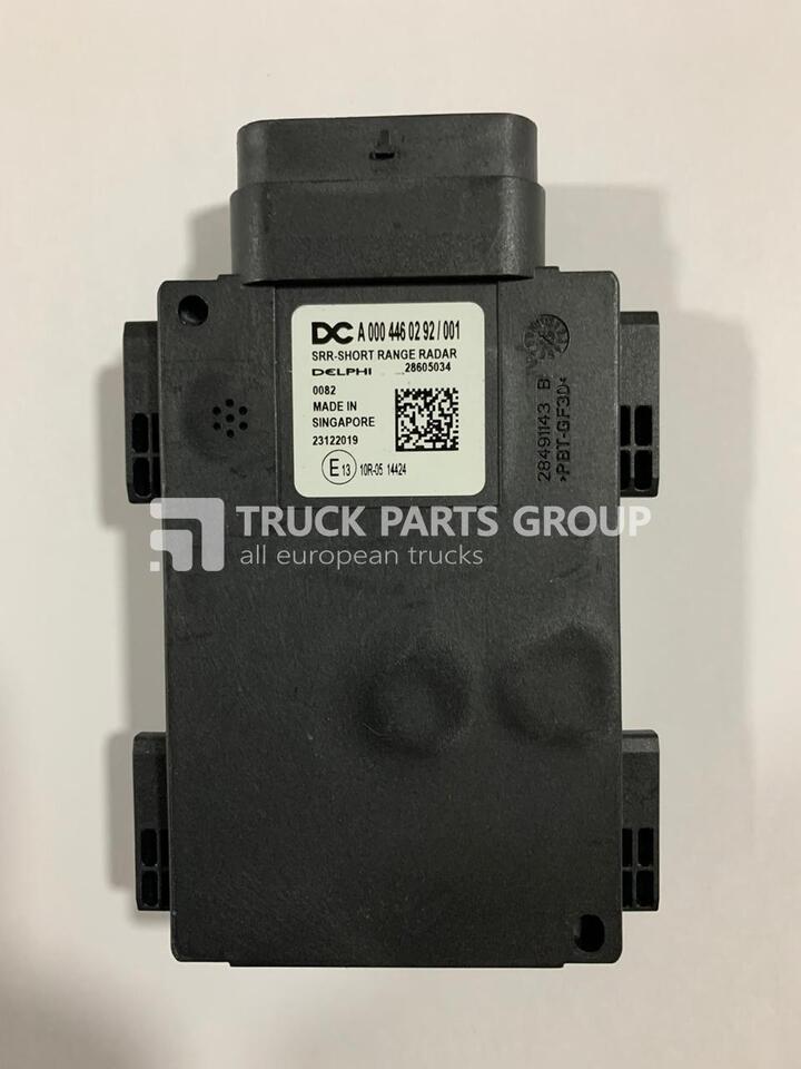 Mercedes Benz SRR short range radar by DELPHI EURO6, EURO 6 emission by DELPHI 0004460292, CU control unit, DC voltage converter 0015422825, 0034463818, control unit level CTRL, electronic level contr - ECU do Samochodów ciężarowych: zdjęcie 1 Mercedes Benz SRR short range radar by DELPHI EURO6, EURO 6 emission by DELPHI 0004460292, CU control unit, DC voltage converter 0015422825, 0034463818, control unit level CTRL, electronic level contr - ECU do Samochodów ciężarowych: zdjęcie 1