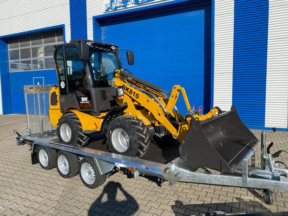 Radlader/Hoflader BK810 inkl. Tieflader und Kehrmaschinenpaket *INKL.19% MWST*BERGER KRAUS* KUBOTA*EURO*CE* - Ładowarka przegubowa: zdjęcie 2 Radlader/Hoflader BK810 inkl. Tieflader und Kehrmaschinenpaket *INKL.19% MWST*BERGER KRAUS* KUBOTA*EURO*CE* - Ładowarka przegubowa: zdjęcie 2