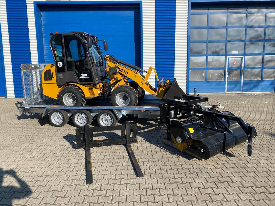 Radlader/Hoflader BK810 inkl. Tieflader und Kehrmaschinenpaket *INKL.19% MWST*BERGER KRAUS* KUBOTA*EURO*CE* - Ładowarka przegubowa: zdjęcie 1 Radlader/Hoflader BK810 inkl. Tieflader und Kehrmaschinenpaket *INKL.19% MWST*BERGER KRAUS* KUBOTA*EURO*CE* - Ładowarka przegubowa: zdjęcie 1