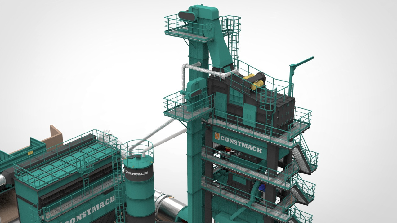 Constmach Stationary Asphalt Plant Delivered in Stock 2 Year Warranty - Asfaltownia: zdjęcie 4 Constmach Stationary Asphalt Plant Delivered in Stock 2 Year Warranty - Asfaltownia: zdjęcie 4