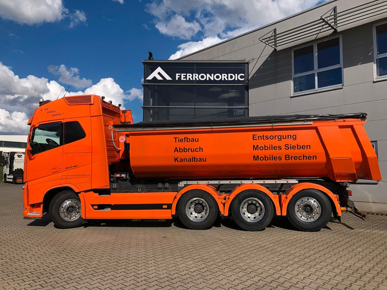 Volvo FH460 8x4 Tridem*Lift+LenkAchse*ALU*AHK*VollLuft - Wywrotka: zdjęcie 4 Volvo FH460 8x4 Tridem*Lift+LenkAchse*ALU*AHK*VollLuft - Wywrotka: zdjęcie 4