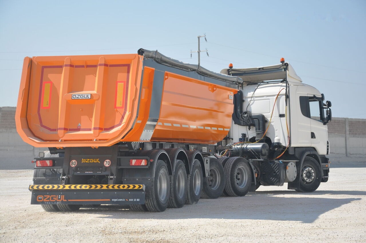 Özgül 4 AXLE TIPPING SEMI TRAILER - Naczepa wywrotka: zdjęcie 2 Özgül 4 AXLE TIPPING SEMI TRAILER - Naczepa wywrotka: zdjęcie 2