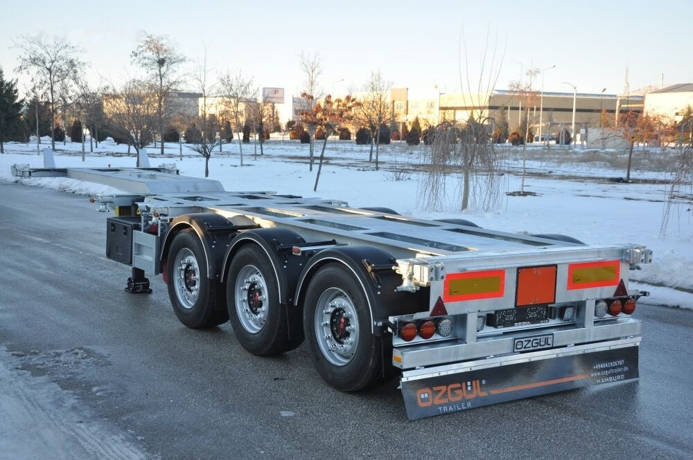 Nowy Naczepa kontenerowiec/ System wymienny dla transportowania pojemników Özgül TELESCOBIC HIGH CUBE CONTAINER CHASSIS: zdjęcie 10