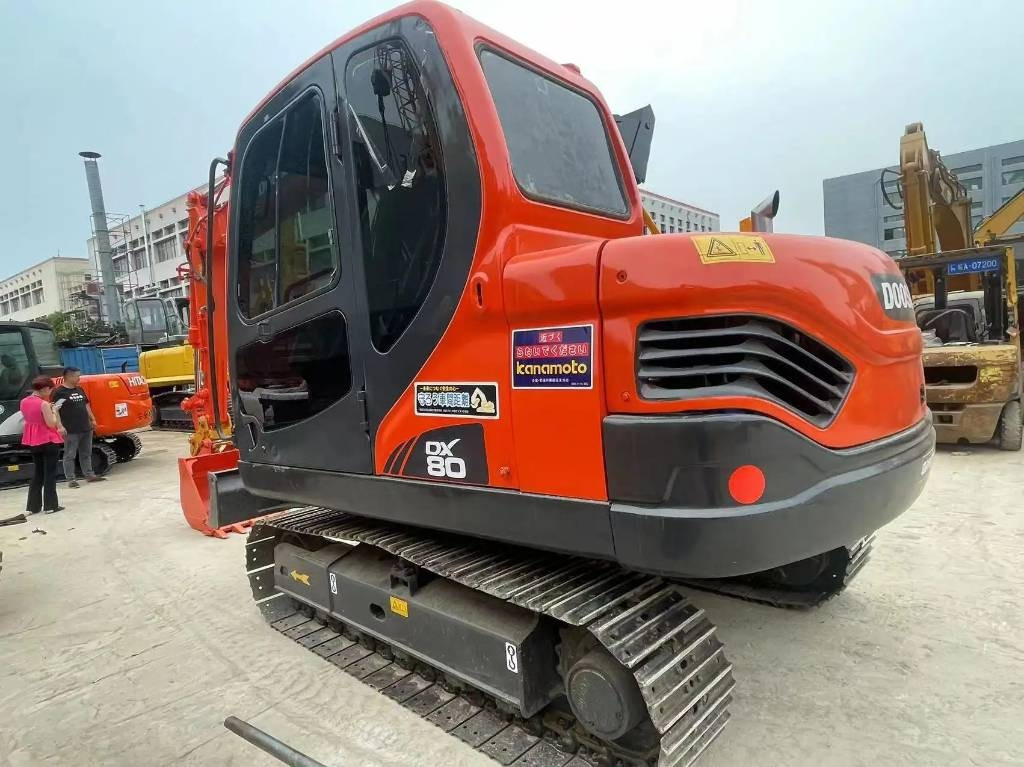 Doosan DX80 - Minikoparka: zdjęcie 1 Doosan DX80 - Minikoparka: zdjęcie 1