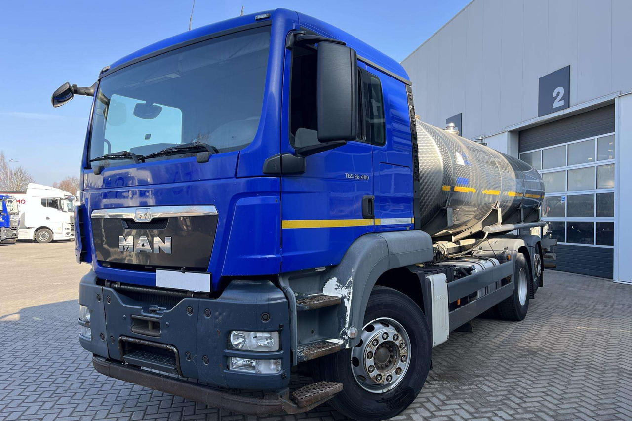MAN TGS 26.400 6X2-2 Pienovežis (8488) - Samochód ciężarowy cysterna, Przyczepa cysterna: zdjęcie 1 MAN TGS 26.400 6X2-2 Pienovežis (8488) - Samochód ciężarowy cysterna, Przyczepa cysterna: zdjęcie 1