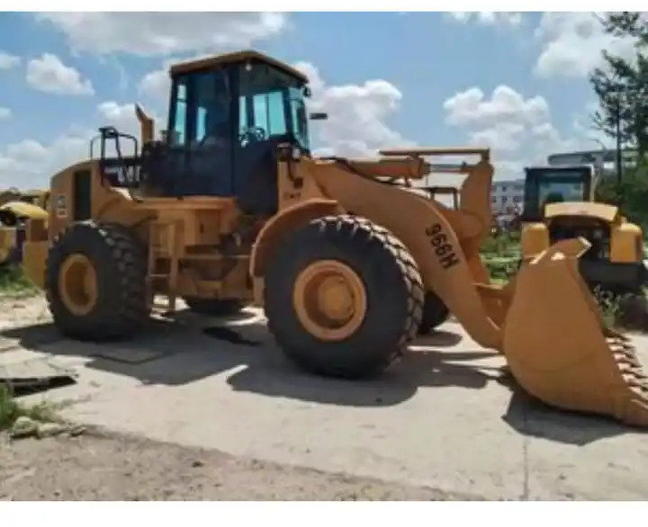 Used Construction Caterpillar 966h Wheeled Loader Cat966h Cat966 Wheel Loader in Shanghai - Ładowarka kołowa: zdjęcie 5 Used Construction Caterpillar 966h Wheeled Loader Cat966h Cat966 Wheel Loader in Shanghai - Ładowarka kołowa: zdjęcie 5